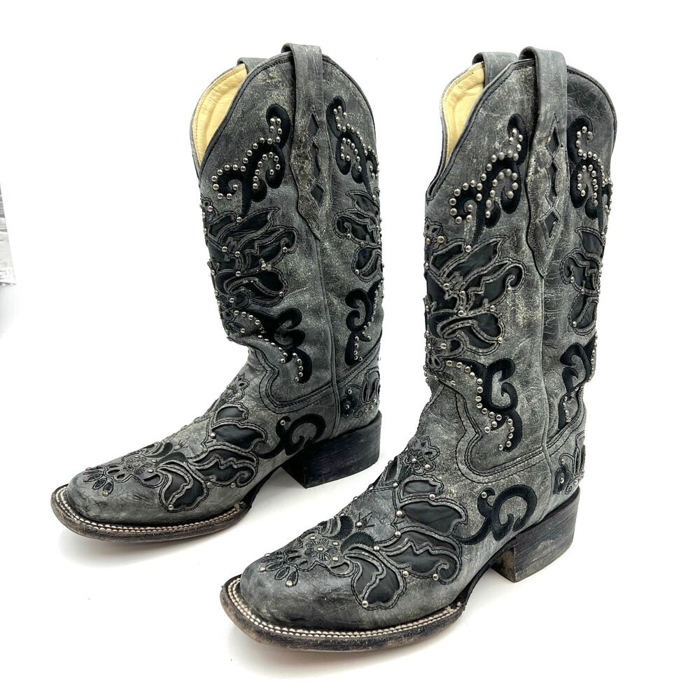 Corral Vintage Cowboy Leather Boots